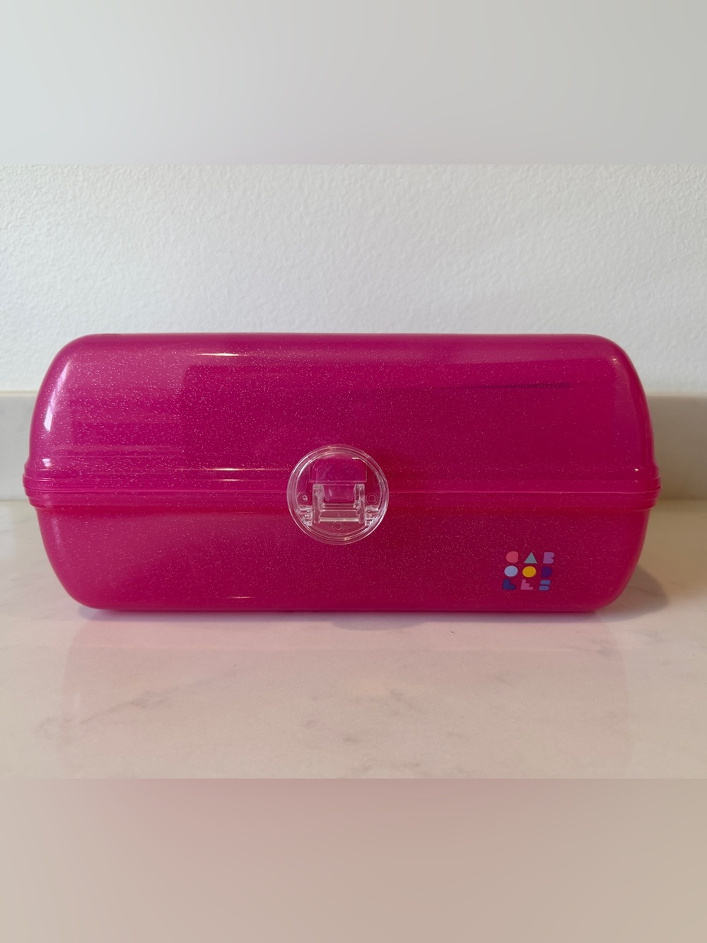 Sparkly Hot Pink Caboodle
